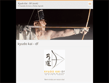 Tablet Screenshot of kyudokai-df.webnode.com.br