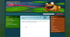 Desktop Screenshot of aide-de-dofus.webnode.com