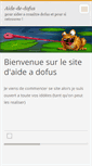 Mobile Screenshot of aide-de-dofus.webnode.com