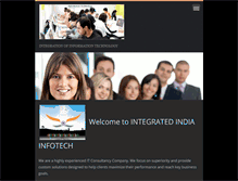 Tablet Screenshot of integratedindiainfotech.webnode.com