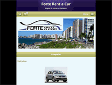 Tablet Screenshot of forterentacar.webnode.com.br