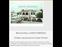 Tablet Screenshot of chaletencalanporter.webnode.es