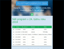 Tablet Screenshot of fkusti2004.webnode.cz