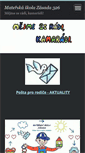 Mobile Screenshot of materskaskolazasada.webnode.cz