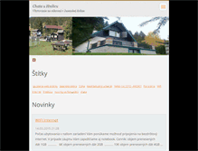 Tablet Screenshot of chatahnilica.webnode.sk