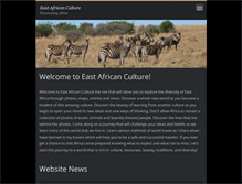 Tablet Screenshot of eastafricanculture.webnode.com