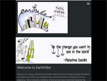 Tablet Screenshot of earthvibe.webnode.com