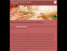 Tablet Screenshot of kathyirelandchandelier.webnode.com