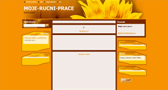 Desktop Screenshot of moje-rucni-prace.webnode.cz