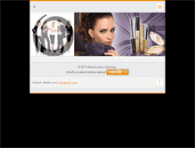 Tablet Screenshot of oriflame-cejkova.webnode.cz