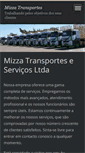 Mobile Screenshot of mizzatransporte.webnode.com.br