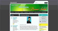 Desktop Screenshot of damaisubuh.webnode.com