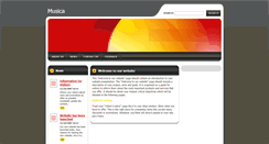 Desktop Screenshot of musica.webnode.com