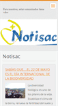 Mobile Screenshot of notisac.webnode.mx