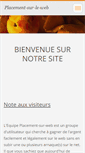 Mobile Screenshot of placement-sur-le-web.webnode.com