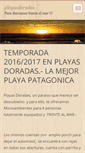Mobile Screenshot of playasdoradas.webnode.com