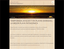 Tablet Screenshot of playasdoradas.webnode.com