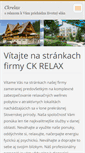 Mobile Screenshot of ckrelax.webnode.sk