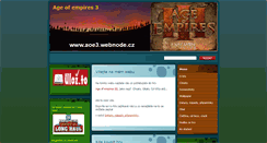 Desktop Screenshot of aoe3.webnode.cz