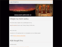 Tablet Screenshot of aoe3.webnode.cz