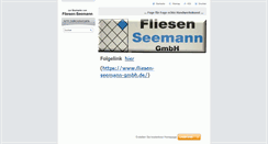 Desktop Screenshot of fliesen-seemann.webnode.com