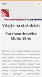 Mobile Screenshot of patchworkbrno.webnode.cz