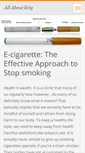 Mobile Screenshot of eciginfo.webnode.com
