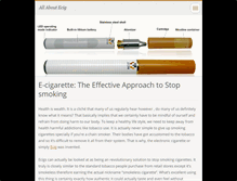 Tablet Screenshot of eciginfo.webnode.com