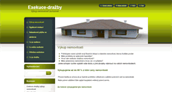 Desktop Screenshot of exekuce-drazby-vykupnemovitosti.webnode.cz