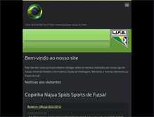 Tablet Screenshot of ligairatiensefutsal.webnode.com.br