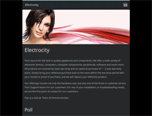 Tablet Screenshot of electrocity.webnode.com