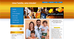 Desktop Screenshot of familiacalze.webnode.com.br