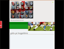 Tablet Screenshot of goltv.webnode.com.tr