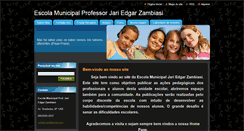 Desktop Screenshot of escolajari.webnode.com.br