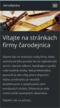 Mobile Screenshot of carodejnica.webnode.sk