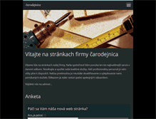 Tablet Screenshot of carodejnica.webnode.sk