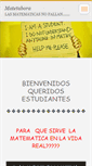 Mobile Screenshot of matetabora.webnode.es