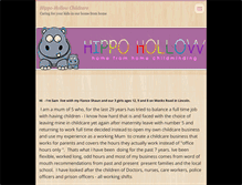 Tablet Screenshot of hippo-hollow-childcare.webnode.com