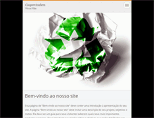 Tablet Screenshot of coopervivabem.webnode.com.br