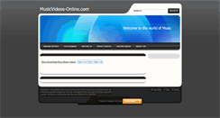Desktop Screenshot of music-videos-online.webnode.com
