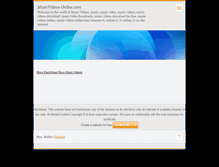 Tablet Screenshot of music-videos-online.webnode.com