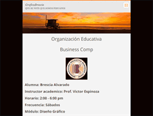 Tablet Screenshot of graficabrescia.webnode.es