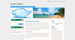 Desktop Screenshot of nasalirrigation.webnode.com