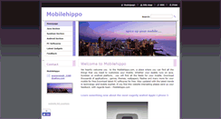 Desktop Screenshot of mobilehippo.webnode.com