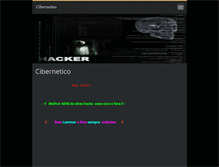 Tablet Screenshot of cibernetico.webnode.com.br