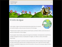Tablet Screenshot of ociclodaagua.webnode.pt