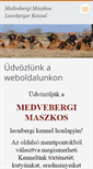 Mobile Screenshot of medvebergi.webnode.hu