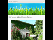 Tablet Screenshot of clefdeschamps.webnode.com