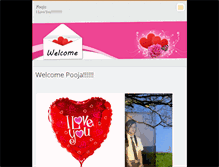Tablet Screenshot of poojabirthday.webnode.com