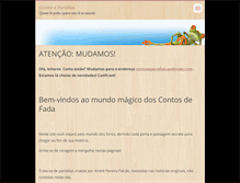 Tablet Screenshot of contosdefada.webnode.com.br